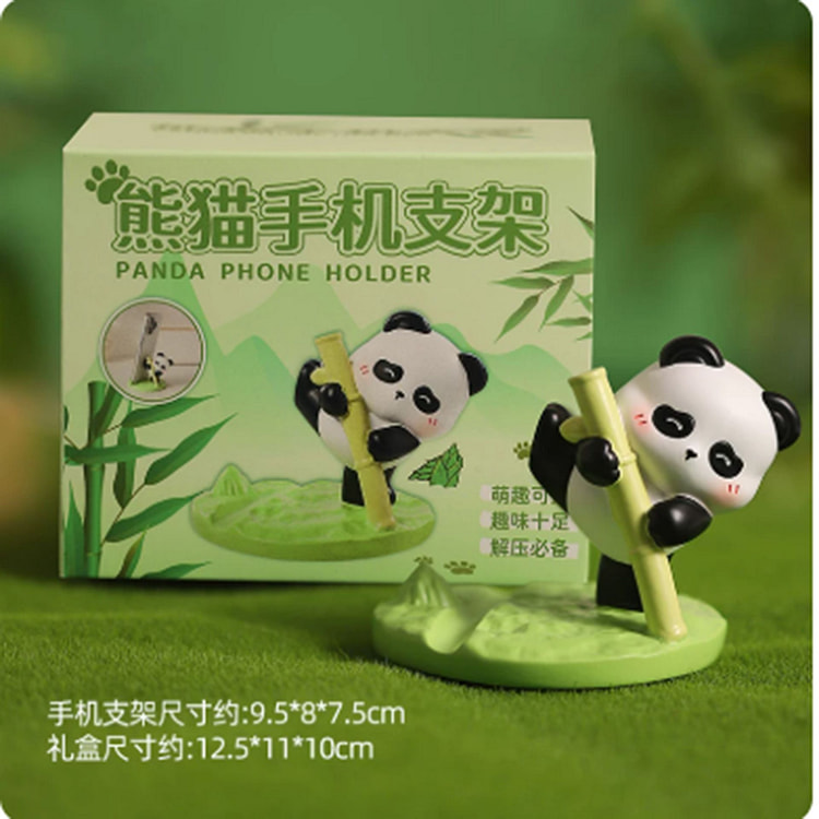 Panda phone stand ornament