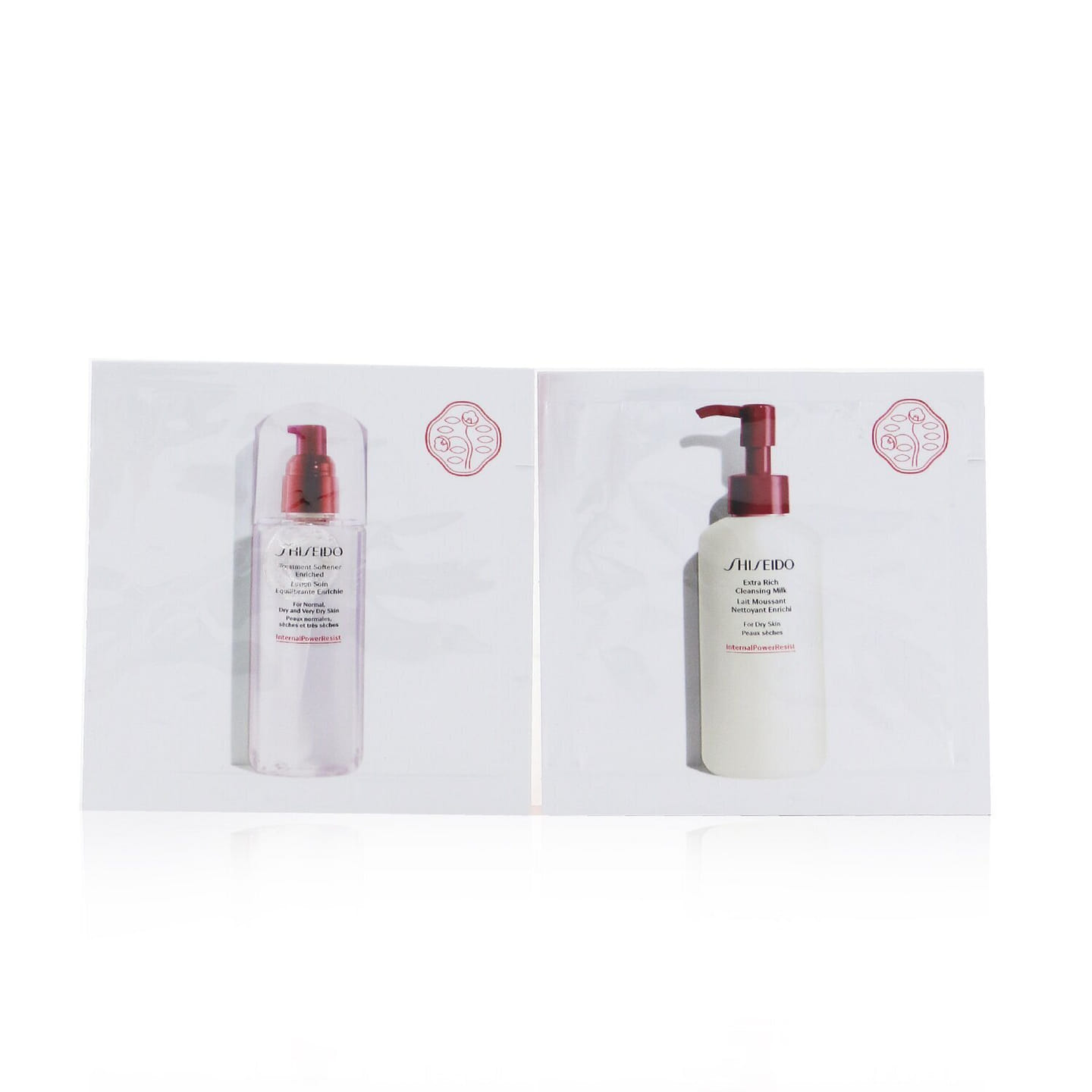 Shiseido InternalPowerResist Extra Rich Cleansing Milk 1ml + Treatment Softener 1.5ml (Miniature) 1ml+1.5ml 1 ml