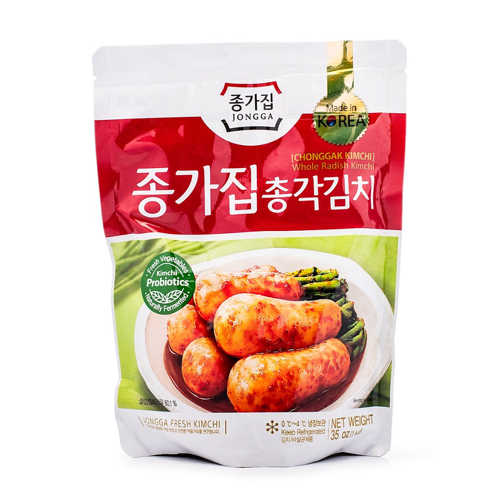 Jongga Whole Radish Kimchi 1000 g
