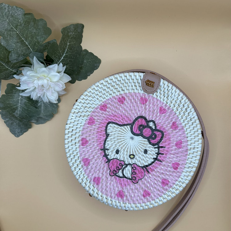 Rattan Bag - Hello Kitty 33.99 each