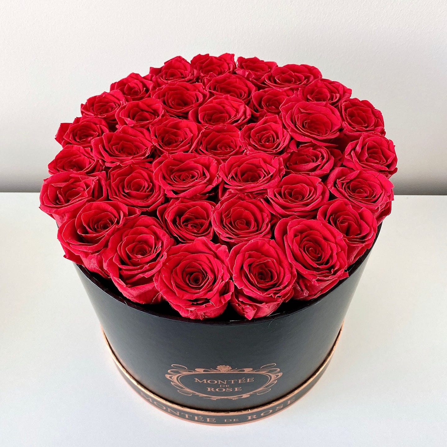 Black Large Round Red 1 份