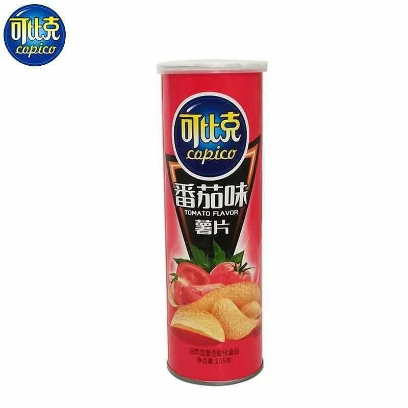 Copico Tomato Flavor Canned Potato Chips 1 can