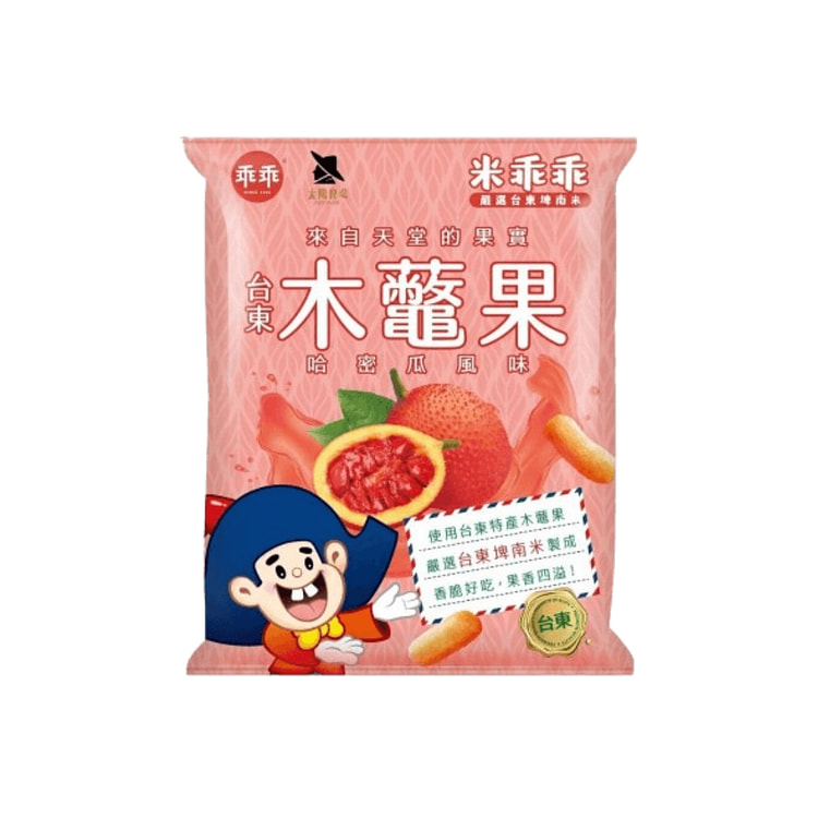 台湾【限量贩售】米乖乖 木虌果哈密瓜风味