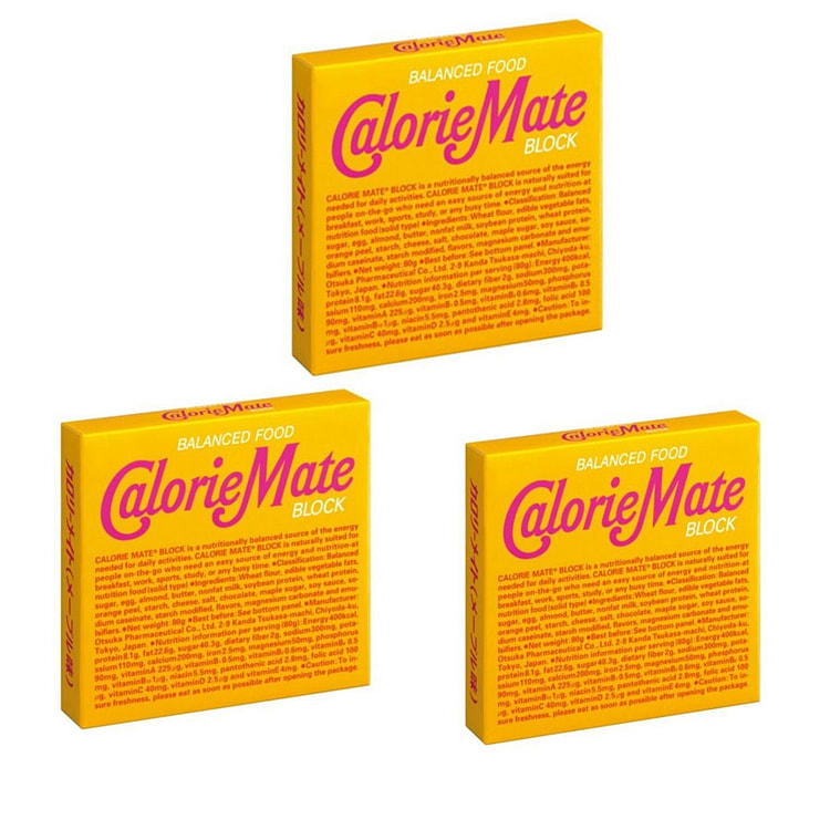 BALANCD FOOD Calorie Mate Maple Flavorv 3 box