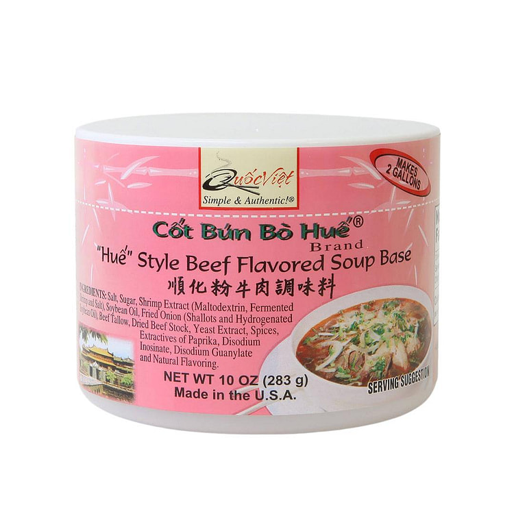 Quoc Viet Bun Bo Hue 汤底 1 份