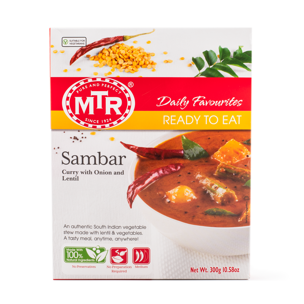MTR Sambhar Ready to Eat 10.5 oz