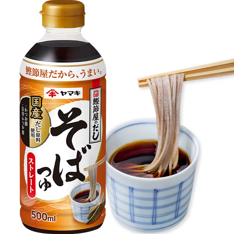 1 bottle of bonito buckwheat noodle juice 500 ml