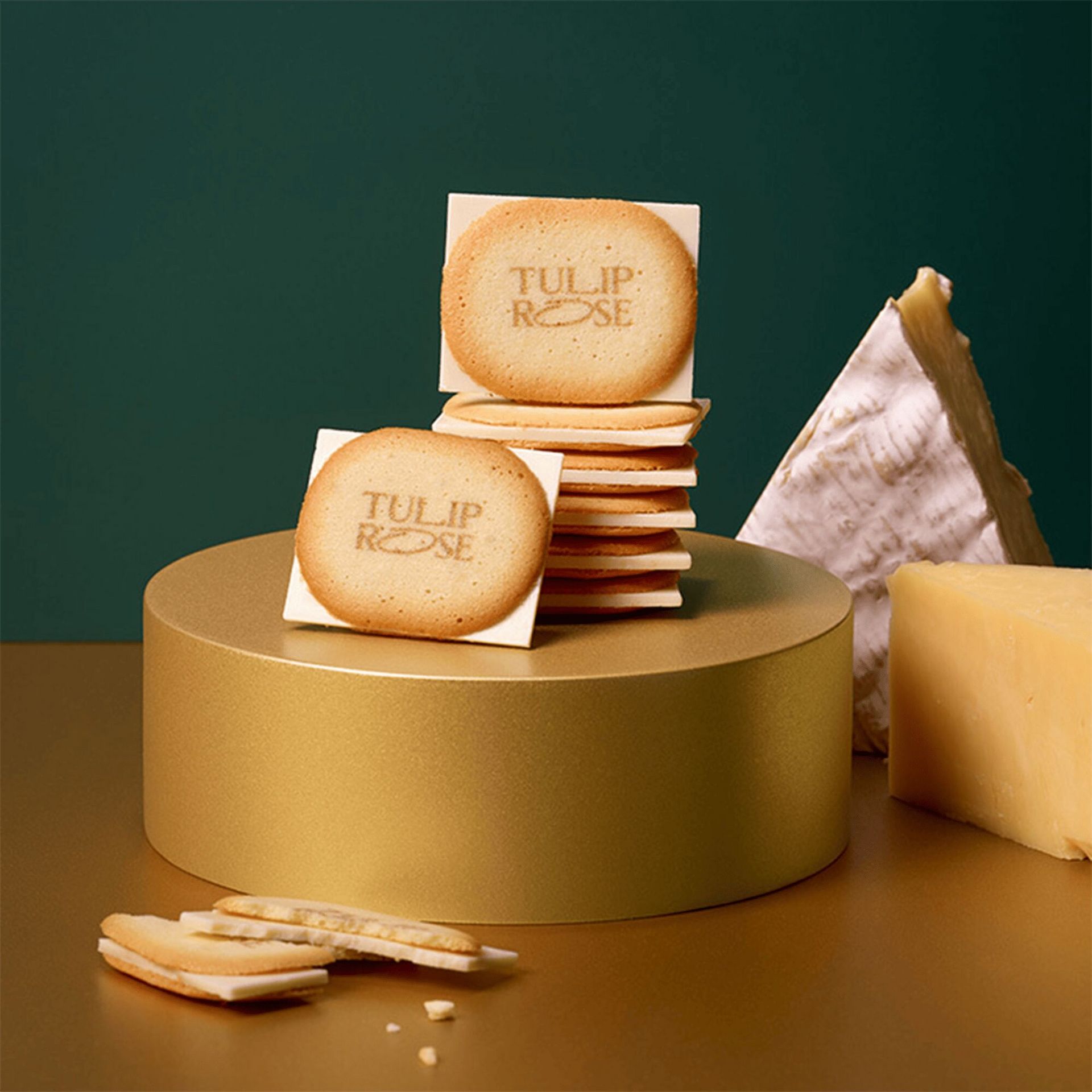 Get Tulip Rose Butter Cheese Cookie Assortment 18pc 1 each