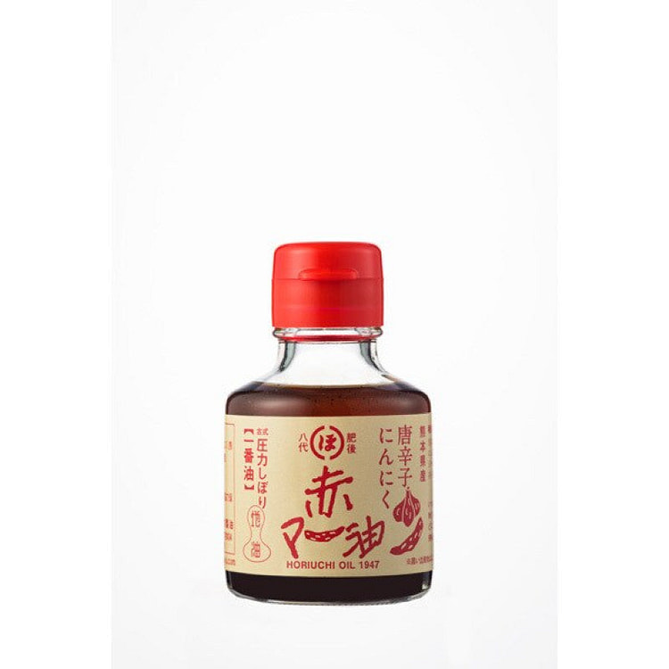 Horiuchi Seiyu Kumamoto Spicy Red Garlic Oil 80g 1 each