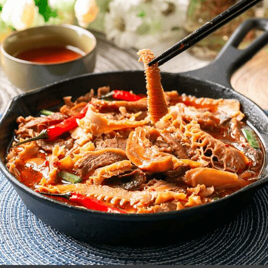 干锅牛杂