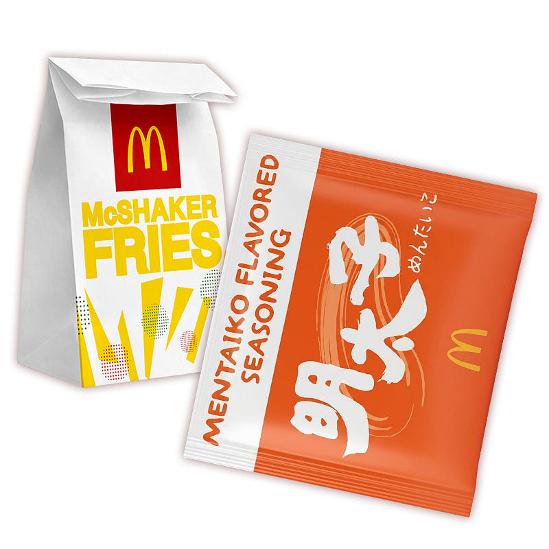 Mcdonald Shake Shake Powder in Mentaiko Flv 1 each