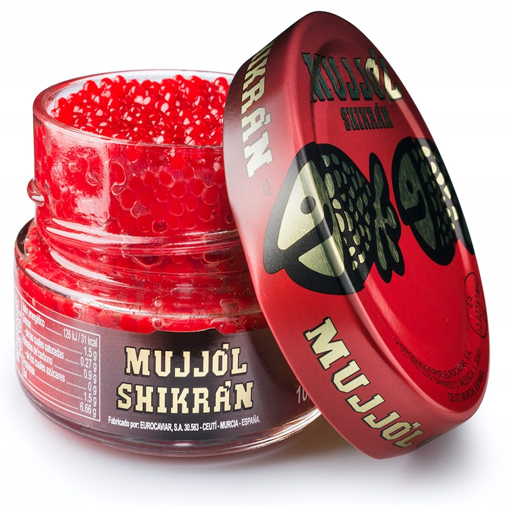 Mullet Roe Caviar Pearls Red Premium Caviar 1 each