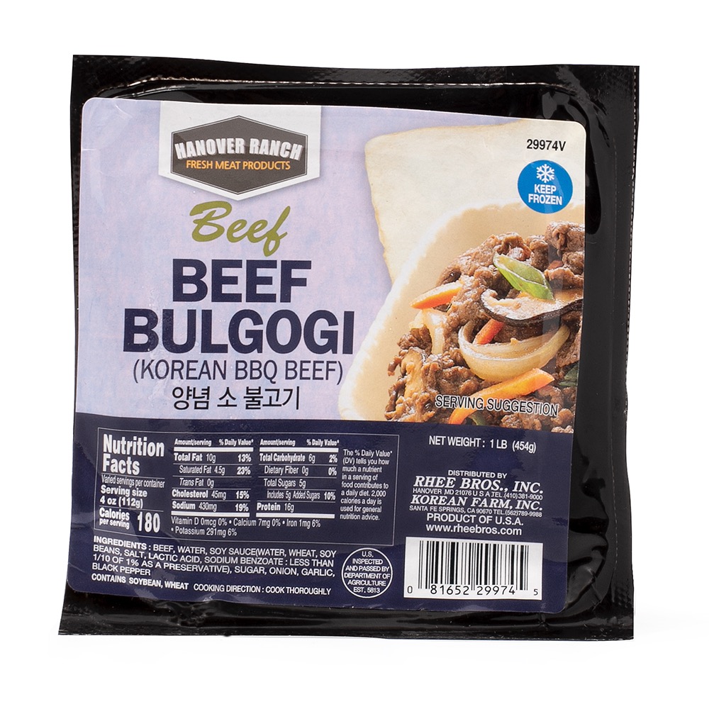 Get Hanover Ranch Beef Bulgogi, Korean BBQ Beef Delivered Weee! Asian Market