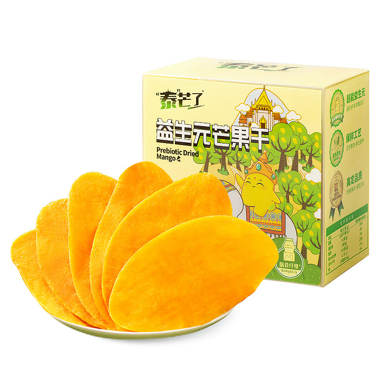 泰芒了益生元芒果干400g*1盒