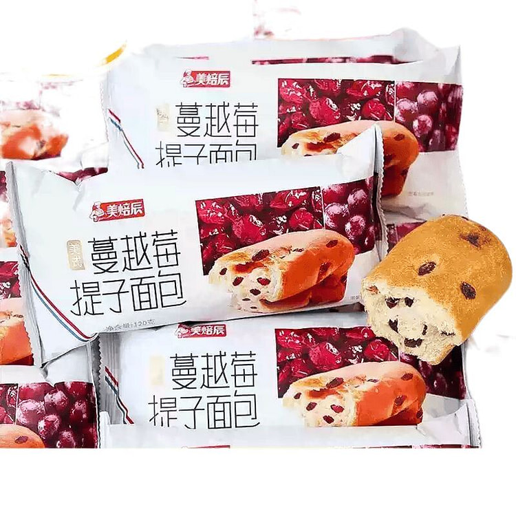 Daliyuan cranberry raisin bread 120g soft bread 120 g