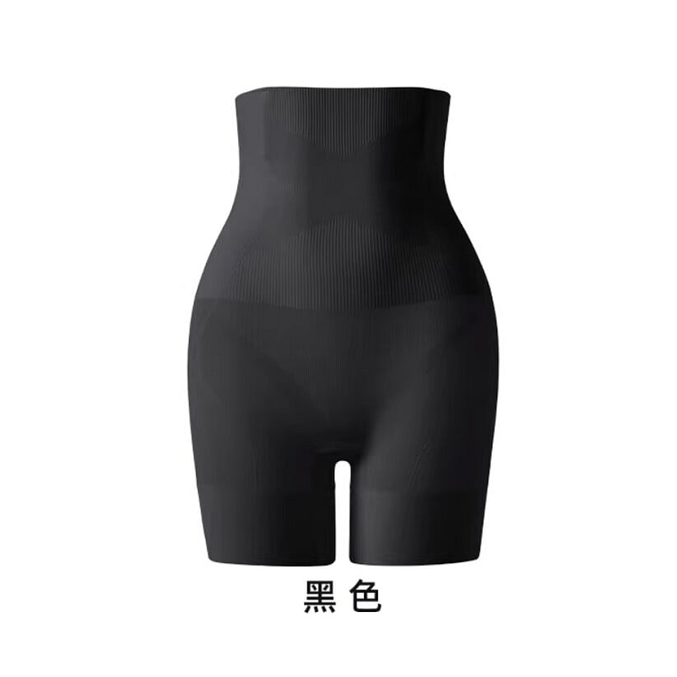 曲线主义收腹裤收小肚子产后塑形提臀 三分款黑色M码 1 份