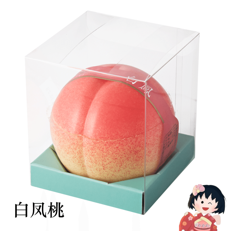 TAKANO Fruit pure Jelly Hakuho Peach flavor 110g 1 each