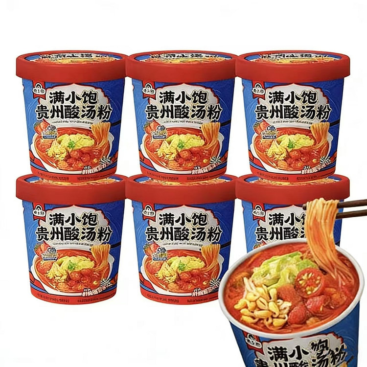 满小饱酸汤粉122g*桶装冲泡速食 122 克