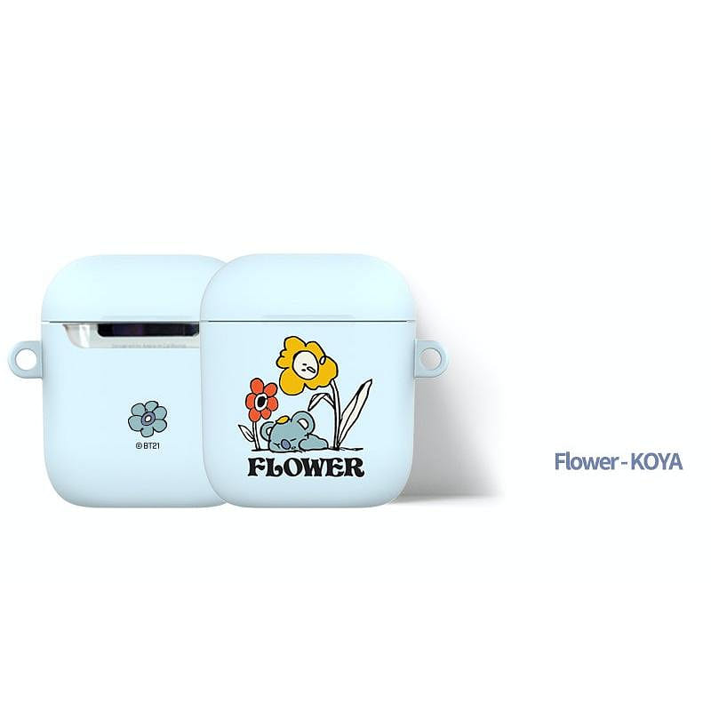 BTS x BT21 Flower Series AirPods Case 1&2 KOYA 0 lb