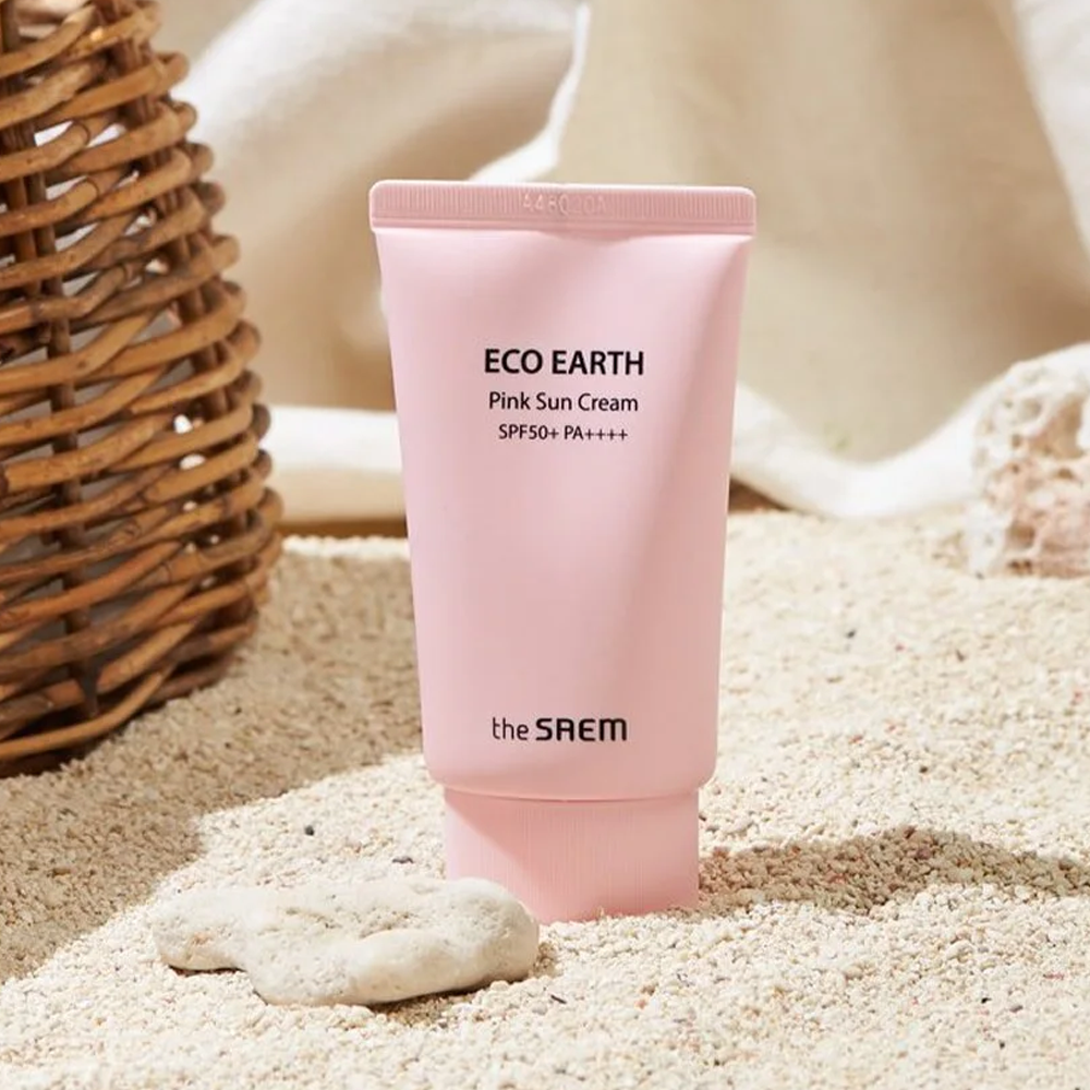 Get Korea Direct - the SAEM SAEM Eco Earth Pink Sun Cream 50g Delivered ...