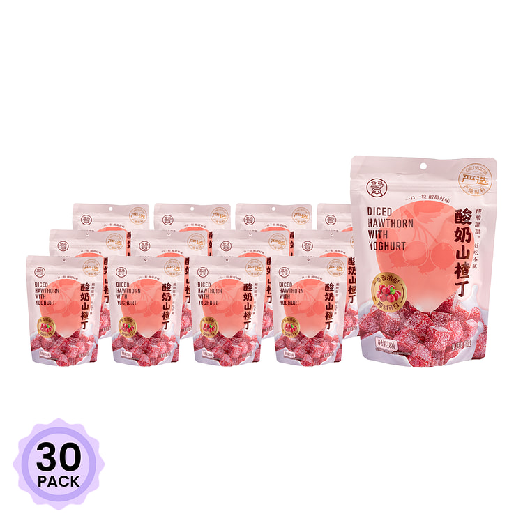 盒马 酸奶山楂丁 208 克*30 包