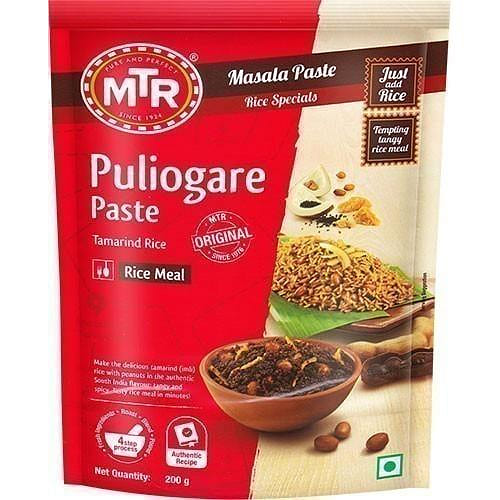 MTR Puliogare (tamarind rice) Paste, 7 oz pouch 7 盎司