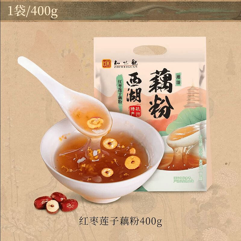 红枣莲子藕粉400g 400 克