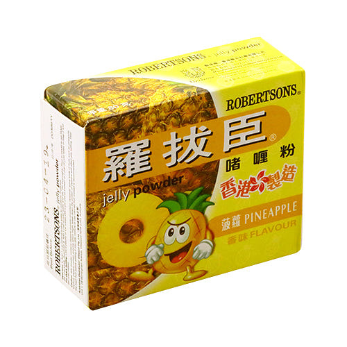 ROBERTSON Jelly Powder Pineapple Flv 80g 1 each