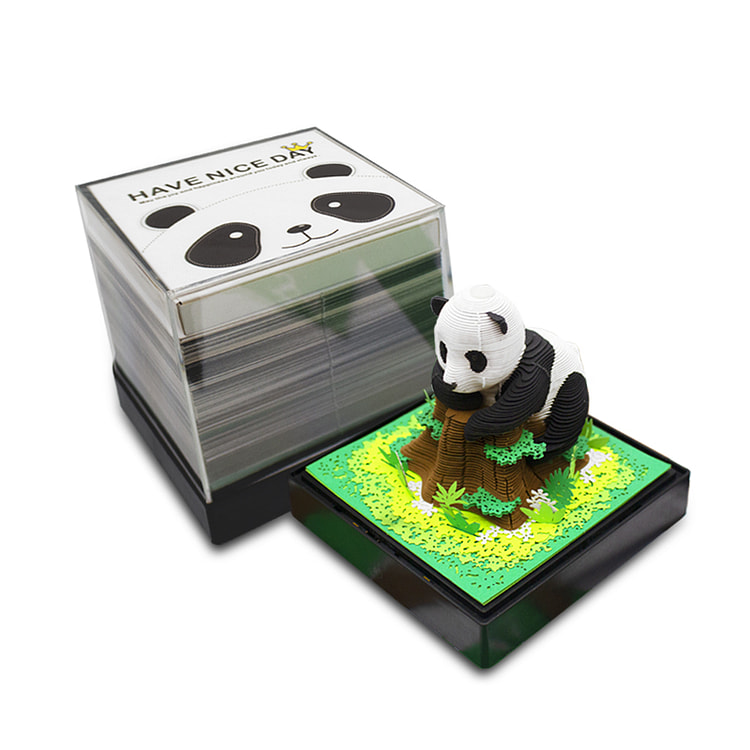Chenxi panda calendar 3d calendar 1 box