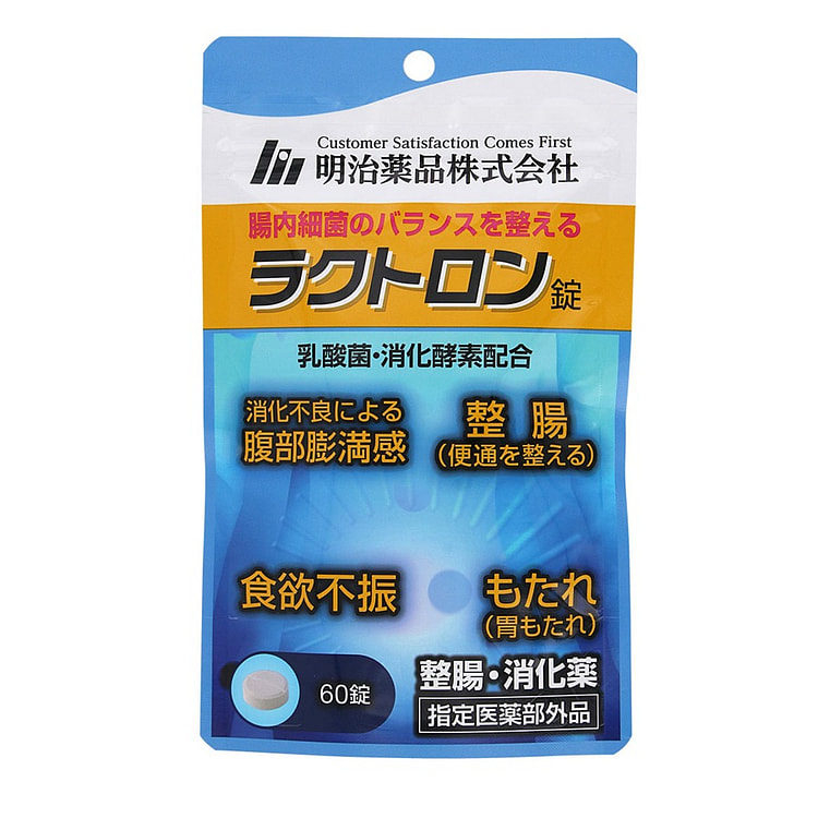 Meiji Lactic Acid Bacteria Supplement 60 Tablets 1 each