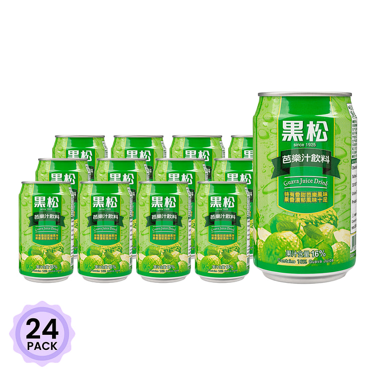 黑松 芭乐汁 320 毫升*24 包