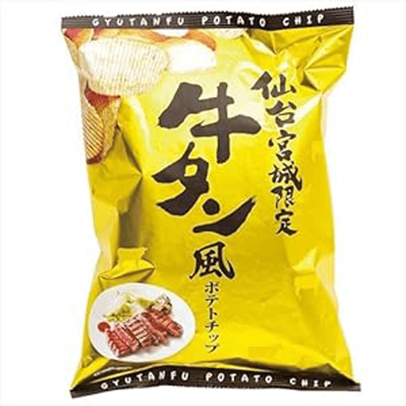 Sendai Miyagi limited Gyutan style potato chips 1 box