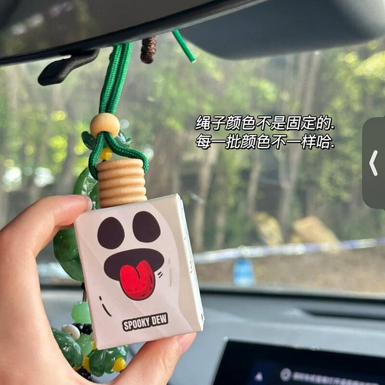 Fruity Car Air Freshener   Grinning Cantaloupe 1 count