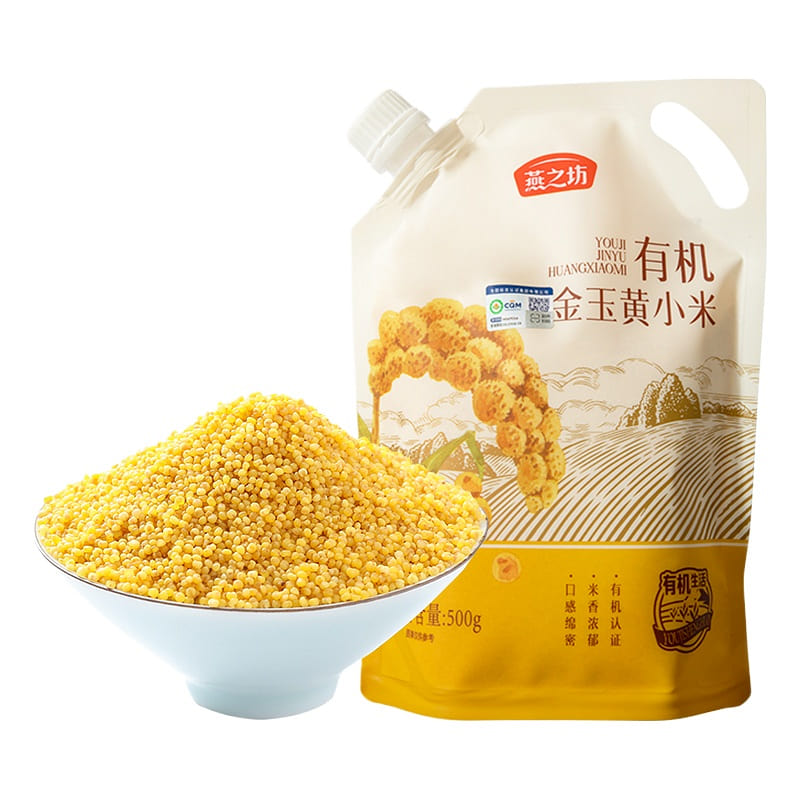 燕之坊有机黄小米500g*1袋 500 克