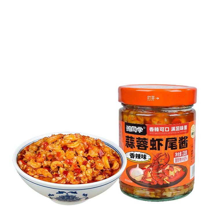 湘同学蒜蓉虾尾酱香辣238g*1瓶