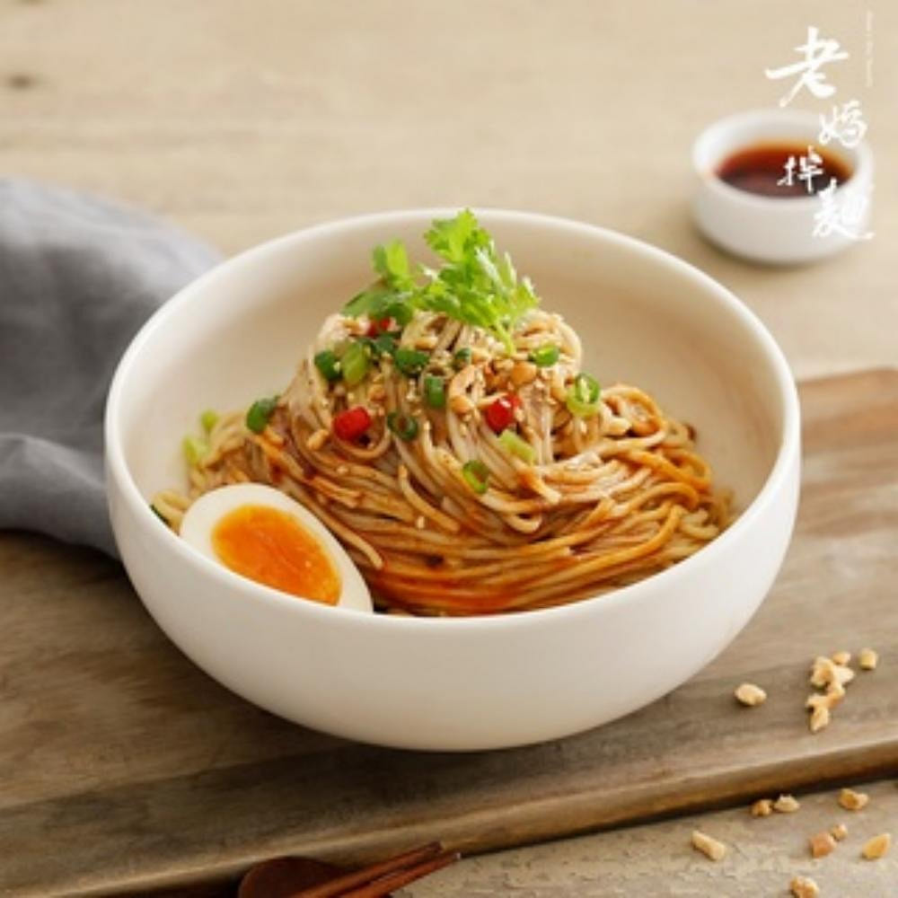 Mom's Dry Noodle - Dan Dan Noodle 129g (4 packs) 1 each