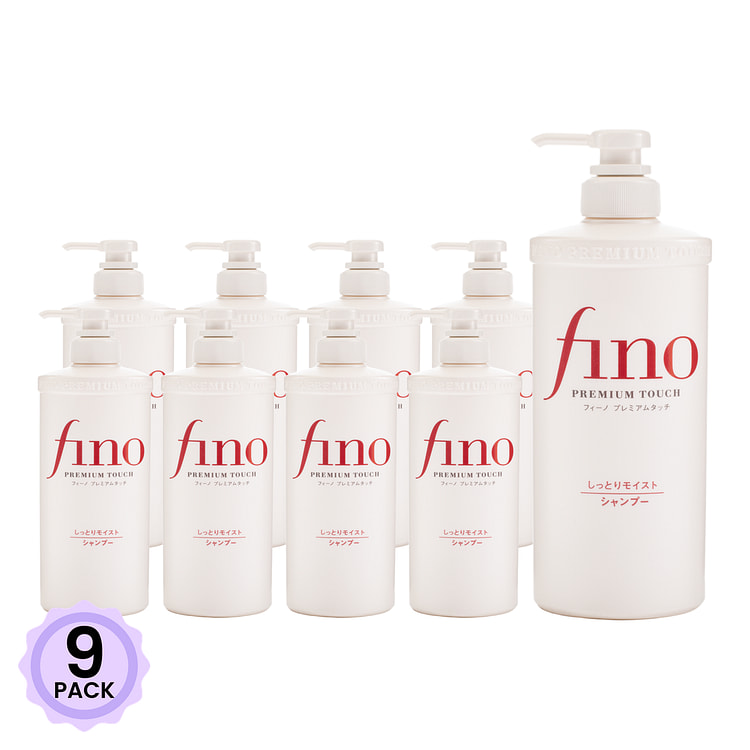 资生堂 Fino 高级触感湿润洗发水 550 毫升*9 包