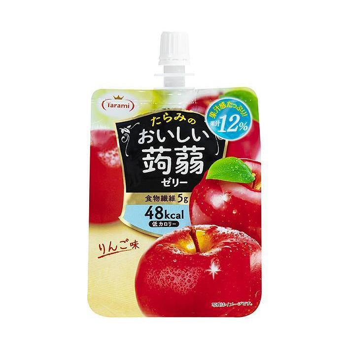 Tarami Konjac Jelly Apple Flavor 150g 1 each