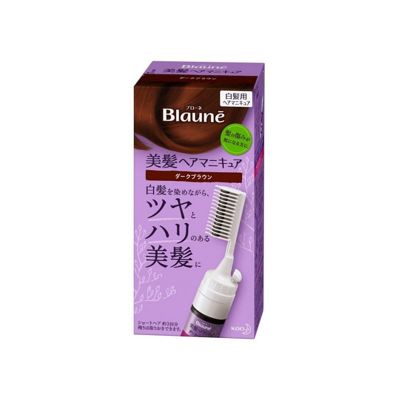 Kao Blone Beautiful Hair Manicure Dark Brown 72g 1 each