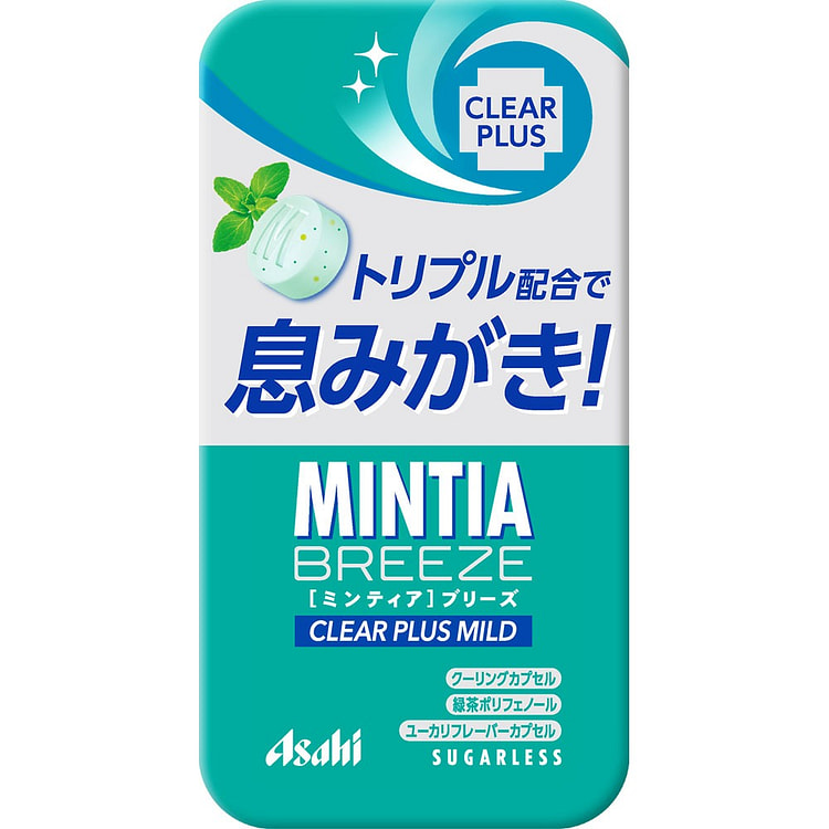 Asahi MINTIA BREEZE Tablet CLEAR PLUS MILD 30 pcs 22 g