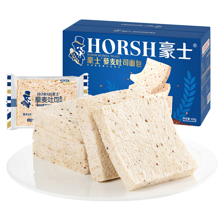 Houshi quinoa toast 420g * 1 box 420 g