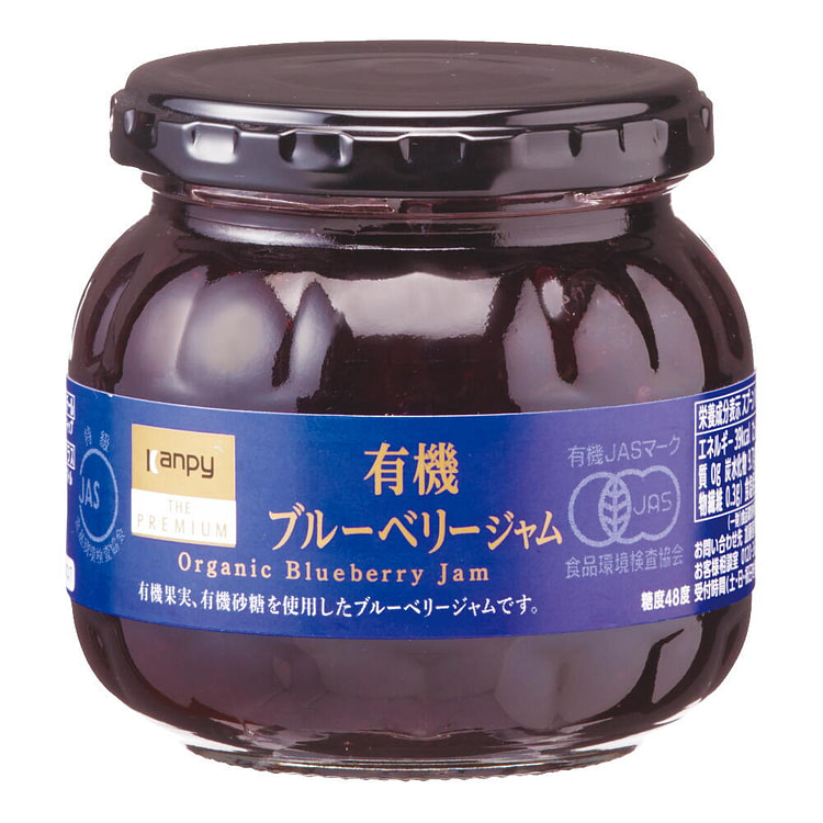 加藤 高级有机蓝莓果酱 230g 1 瓶