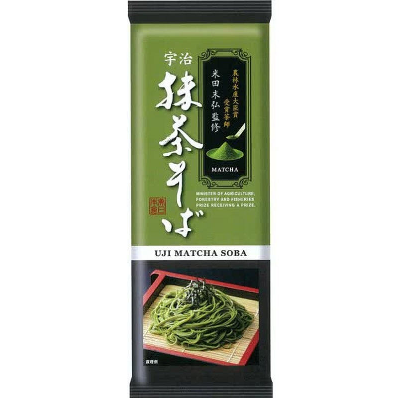 Kanesu Seimen Matcha Soba 200g [Soba] 1 each