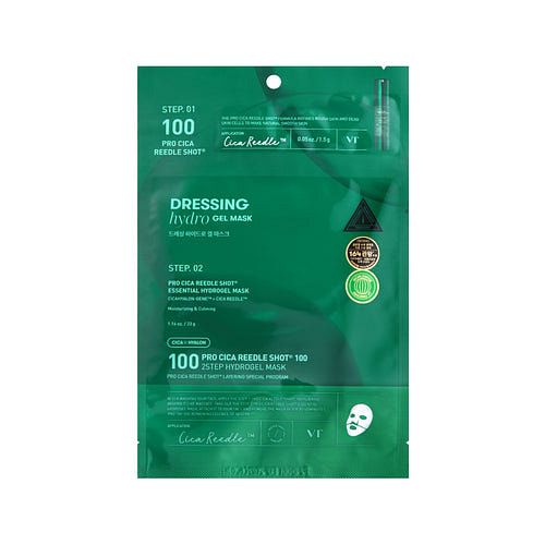 VT  Pro Cica Reedle Shot 100 2 Step Hydrogel Mask