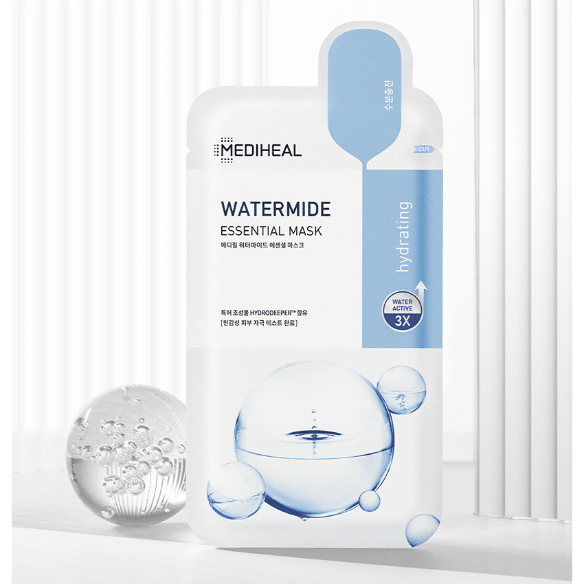 MEDIHEAL Watermide Essential Mask 24ml*10Pcs 1 each