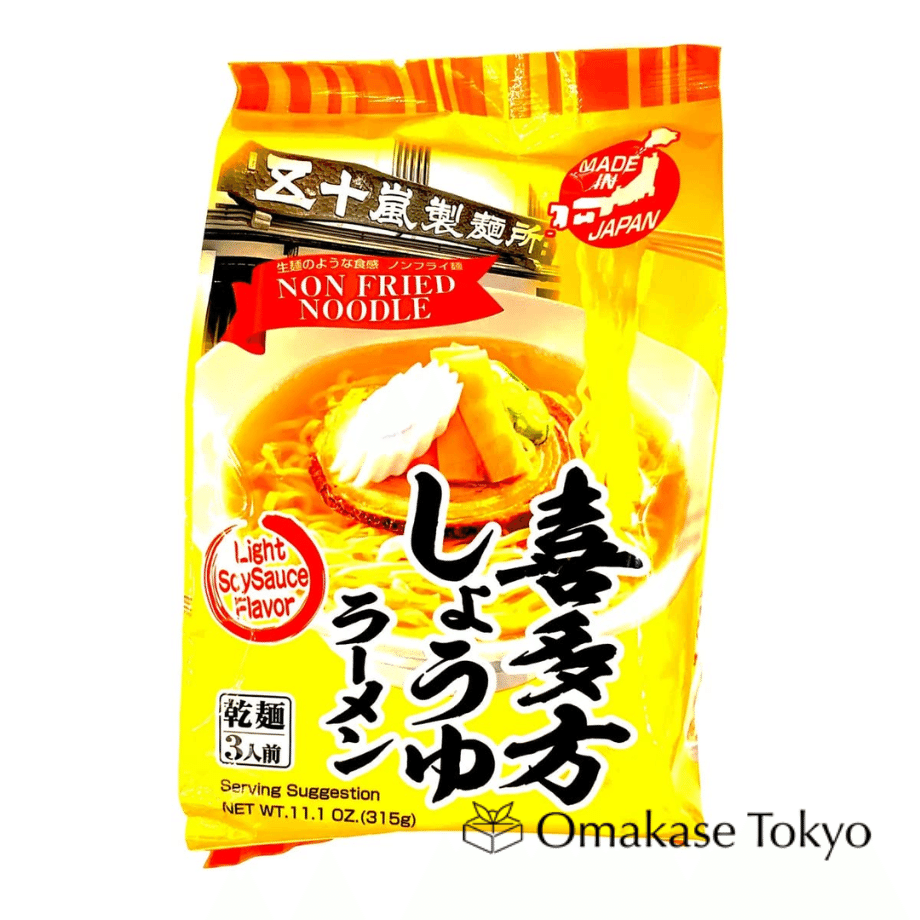 VEGAN RAMEN Kitakata Soy Sauce (Pack of 3) 10.41 oz