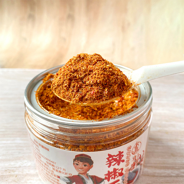 农啦啦烧烤料撒料辣椒面128g*1瓶