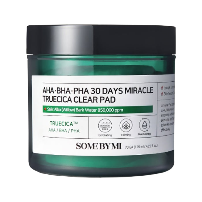 Some By Mi's AHA BHA PHA 30 Days Miracle Truecica Clear Pad 70 Pads 1 each