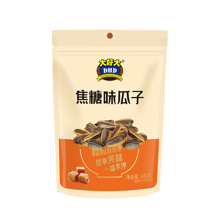 Caramel-flavored melon seeds 430g*1 bag 430 g