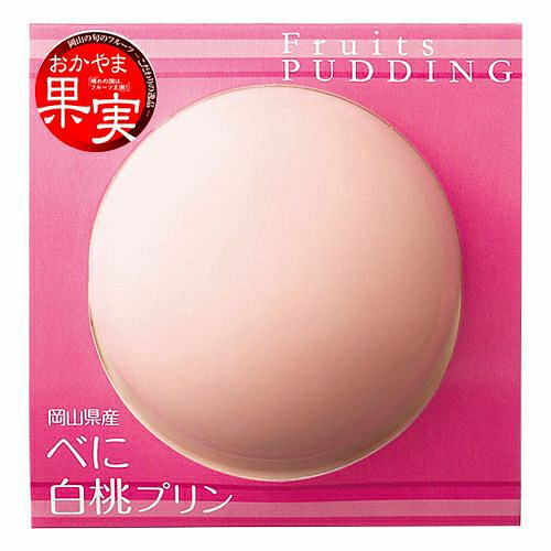 冈山桃子 红白桃布丁 75g 1 份